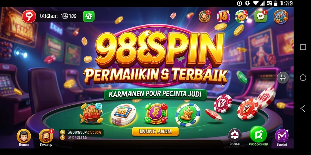 Screenshot gameplay 988SPIN menunjukkan suasana kasino yang mendebarkan.