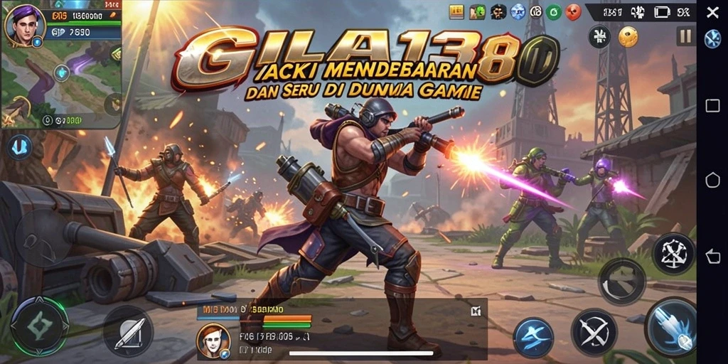 Tampilan gameplay seru GILA138 dengan aksi mendebarkan.