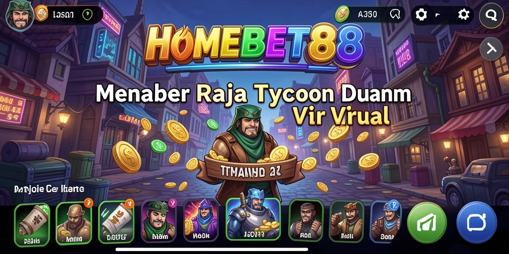 Screenshot menunjukkan aksi gameplay seru dalam HOMEBET88.