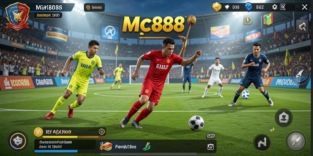 Tampilan gameplay seru dan menegangkan di MC888.