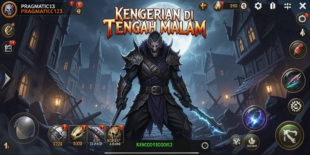Tampilan gameplay menakutkan di PRAGMATIC123