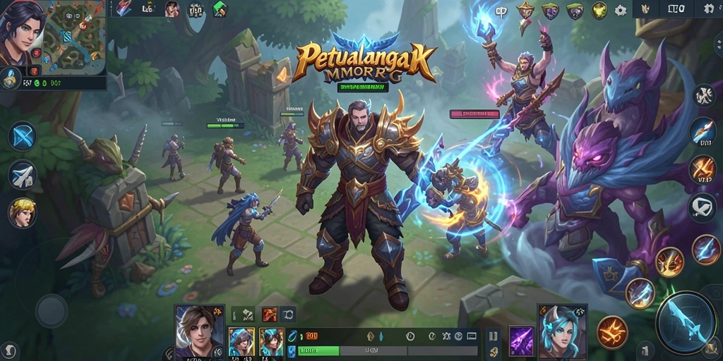 Gameplay seru dalam dunia fantasi PT707 dengan petualangan menegangkan.