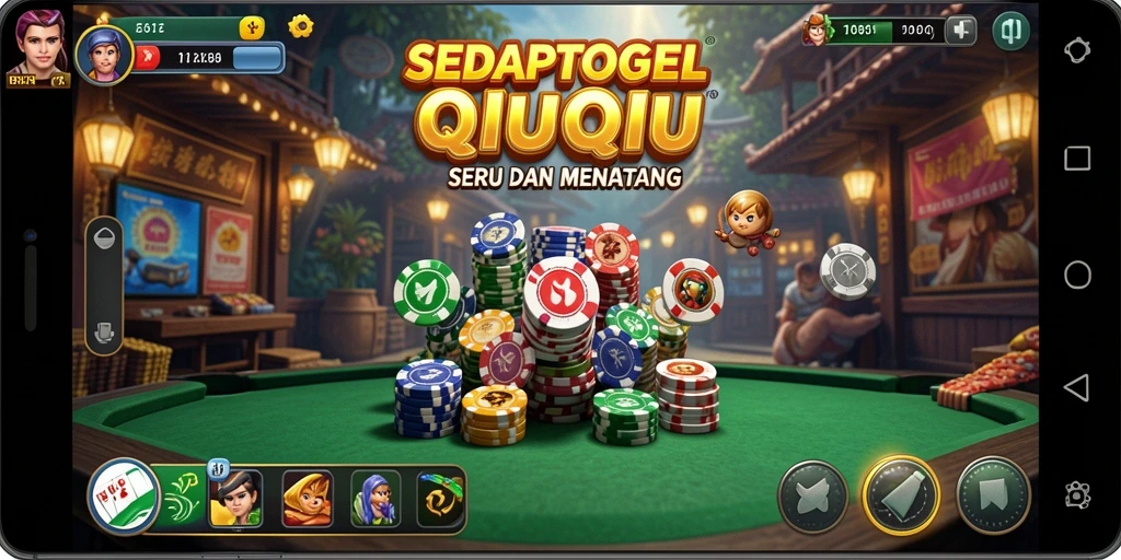 Gameplay seru dan menantang dari SEDAPTOGEL QiuQiu.