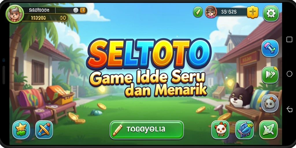 Tampilan gameplay seru dari SELTOTO dengan elemen Idle.